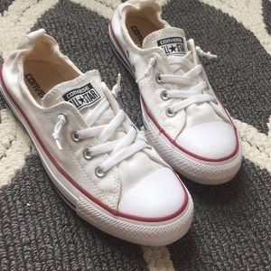 White slip on Converse